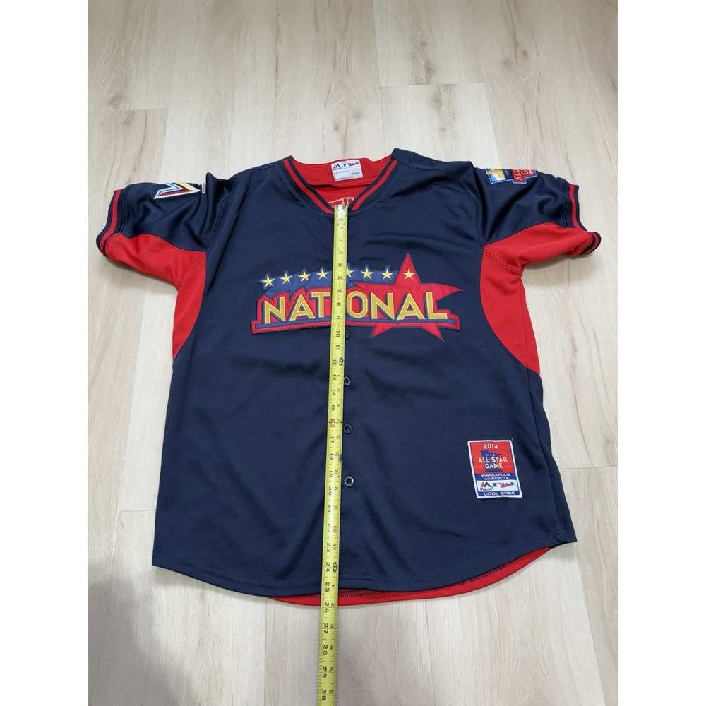Men's Size Large Giancarlo Stanton 2014 All Star MLB Jersey - Picture 2 of 7